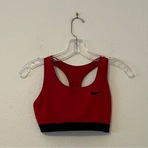 Red Nike Sports Bra